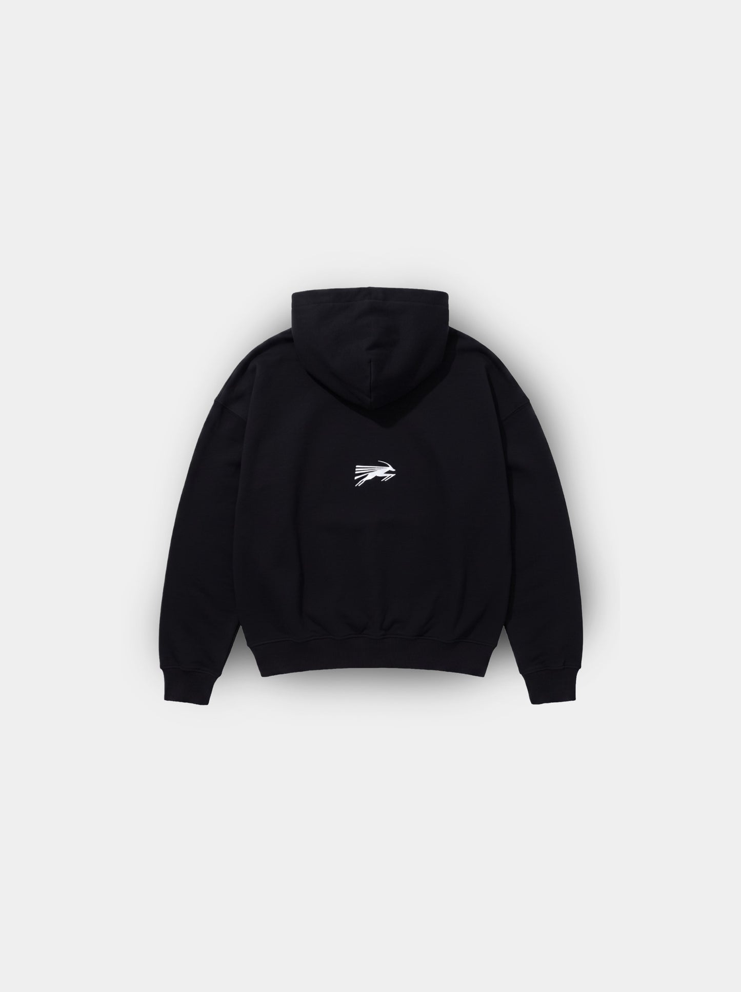 Script Hoodie Black