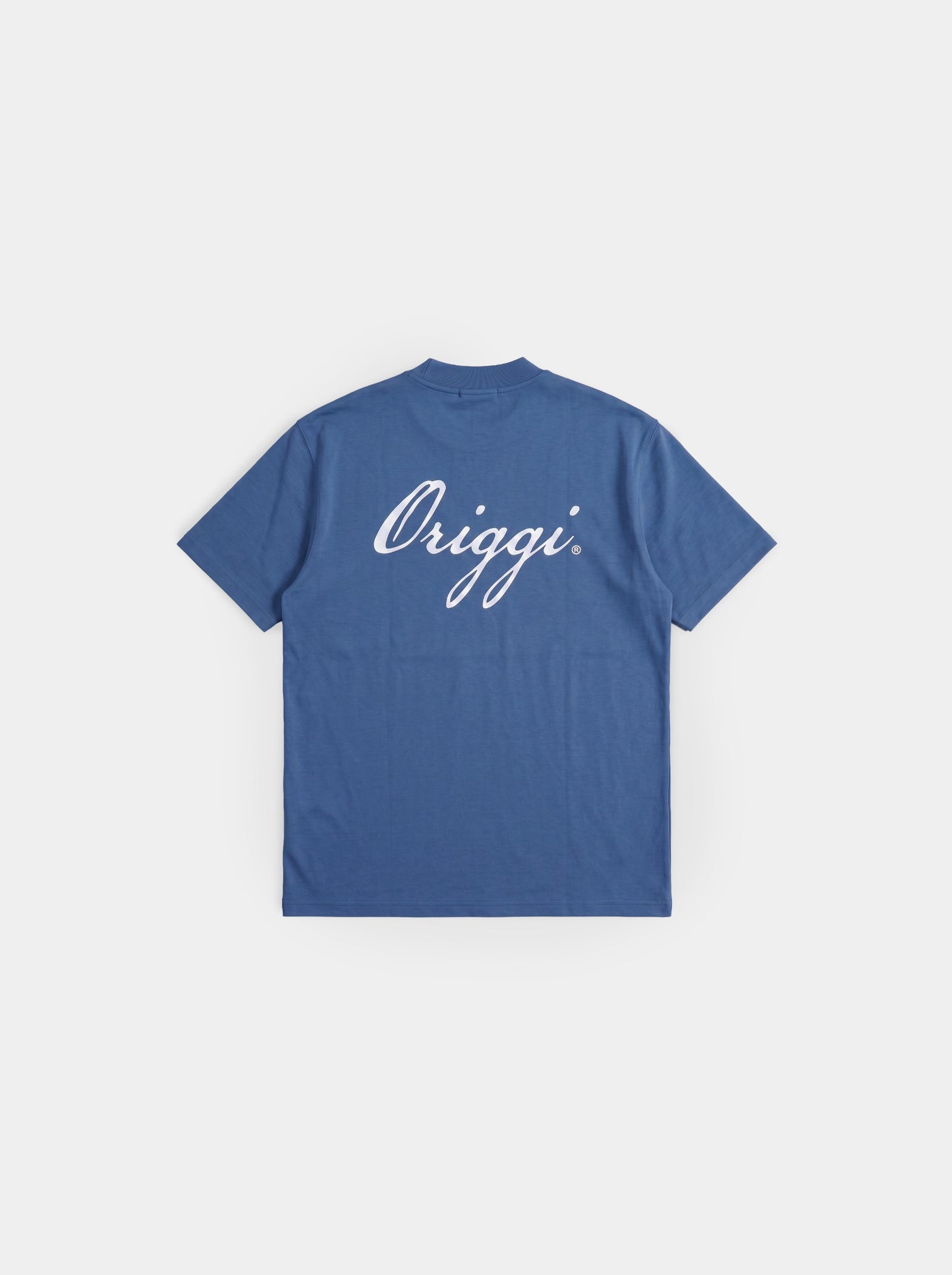 Script Tee Blue